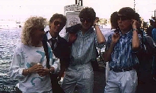 Skolavslutningsdagen 1987
Jenny, Mauritz, Micke & Robert.