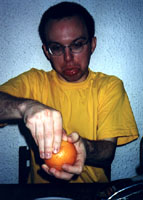 Jonas k&auml;mpar med skal och vitaminer...