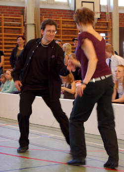 Jenny Thorell och Lasse &Aring;lander 060325, Torsh&auml;lla, Eskilstuna.