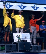 Prispallen i tjejtrampet 1998.
1:a Susanne&nbsp;Ljungskog, 2:a Marie&nbsp;H&ouml;ljer och
3:a Monica&nbsp;Valen