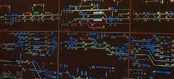 Del av sp&aring;rledningsplan. (Bilden
&auml;r n&aring;gra &aring;r gammal)...